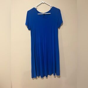 Blue Old Navy T Shirt Dress - Size Small